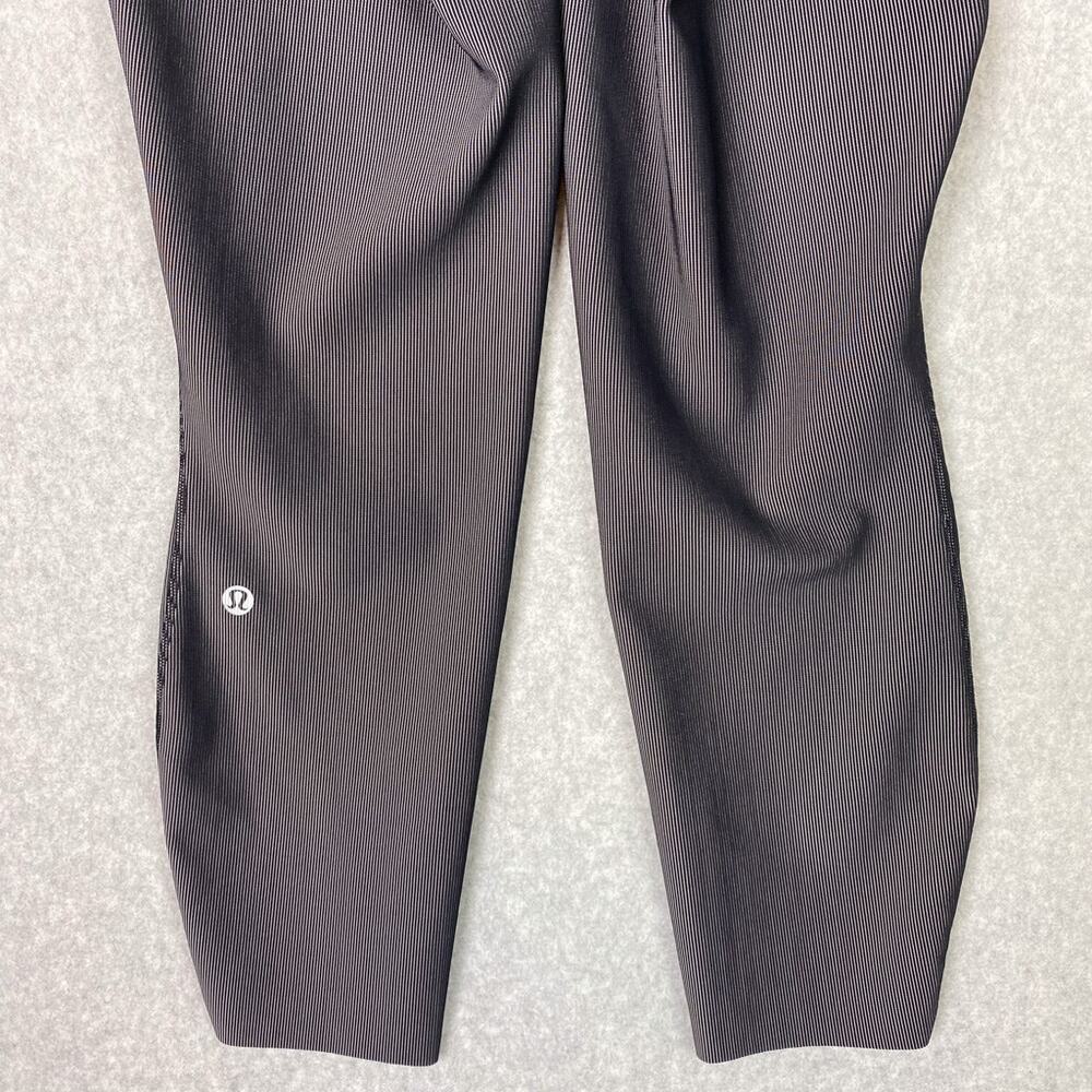 Lululemon Base Pace High-Rise Tight 25" Women's Size 10 in Two-Tone Ribbed - Picture 6 of 10